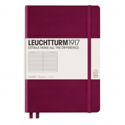 CAIET A5 DR COP. RIGIDA BORDEAUX LEUCHTTURM