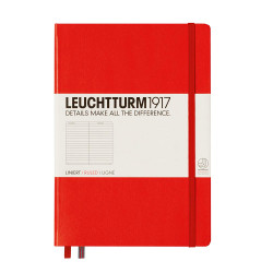 CAIET A5 DR COP. RIGIDA ROSU LEUCHTTURM