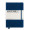 CAIET A5 PUNCTAT COP. RIGIDA ALBASTRU NAVY LEUCHTTURM