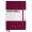 CAIET A5 PUNCTAT COP. RIGIDA BORDEAUX LEUCHTTURM