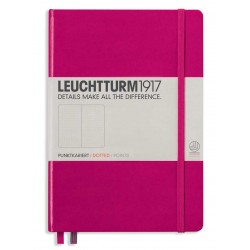 CAIET A5 PUNCTAT COP. RIGIDA MAGENTA LEUCHTTURM