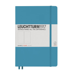 CAIET A5 VELIN COP. RIGIDA ALBASTRU NORDIC LEUCHTTURM