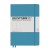 CAIET A5 VELIN COP. RIGIDA ALBASTRU NORDIC LEUCHTTURM