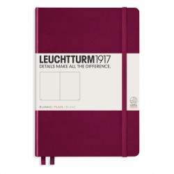 CAIET A5 VELIN COP. RIGIDA BORDEAUX LEUCHTTURM