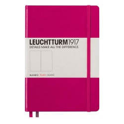 CAIET A5 VELIN COP. RIGIDA MAGENTA LEUCHTTURM