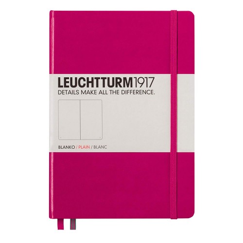 CAIET A5 VELIN COP. RIGIDA MAGENTA LEUCHTTURM