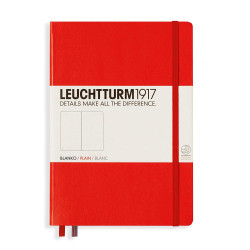 CAIET A5 VELIN COP. RIGIDA ROSU LEUCHTTURM