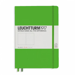 CAIET A5 VELIN COP. RIGIDA VERNIL LEUCHTTURM