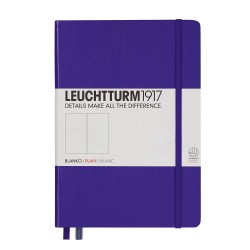 CAIET A5 VELIN COP. RIGIDA VIOLET LEUCHTTURM