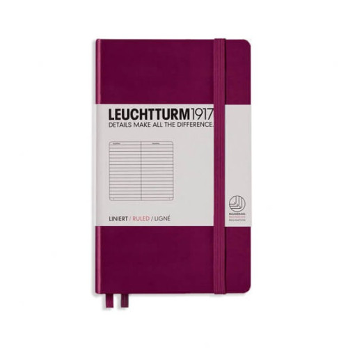 CAIET A6 DR COP. RIGIDA BORDEAUX LEUCHTTURM