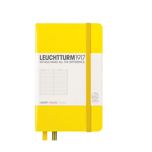 CAIET A6 DR COP. RIGIDA GALBEN LEUCHTTURM