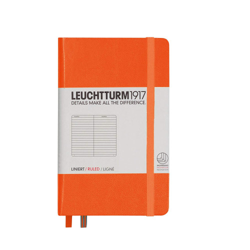 CAIET A6 DR COP. RIGIDA PORTOCALIU LEUCHTTURM
