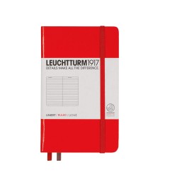CAIET A6 DR COP. RIGIDA ROSU LEUCHTTURM