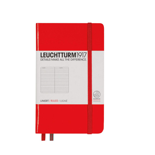 CAIET A6 DR COP. RIGIDA ROSU LEUCHTTURM