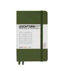 CAIET A6 DR COP. RIGIDA VERDE ARMY LEUCHTTURM