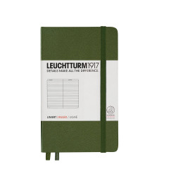 CAIET A6 DR COP. RIGIDA VERDE ARMY LEUCHTTURM