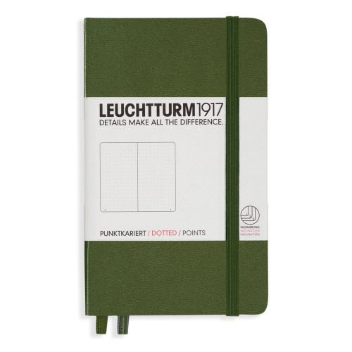 CAIET A6 PUNCTAT COP. RIGIDA ROSU LEUCHTTURM