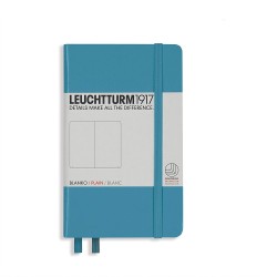 CAIET A6 VELIN COP. RIGIDA ALBASTRU NORDIC LEUCHTTURM