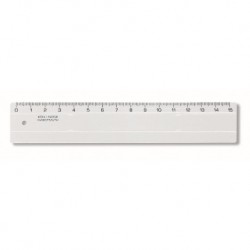RIGLA 15CM TRANSPARENTA KOH-I-NOOR