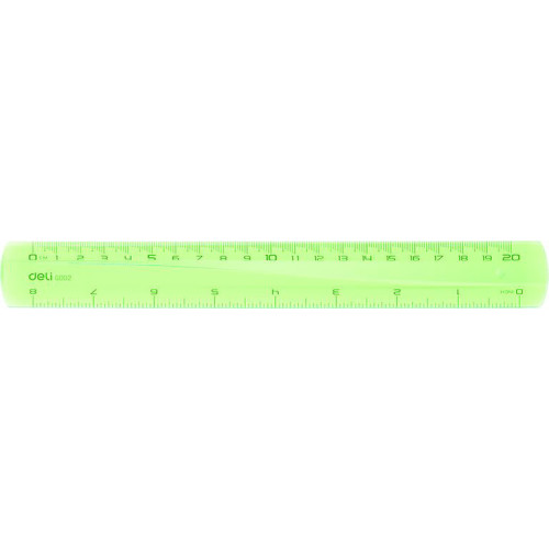 RIGLA 20CM COLOR DELI