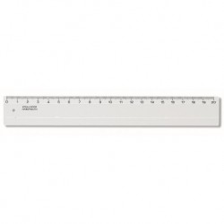 RIGLA 20CM TRANSPARENTA KOH-I-NOOR