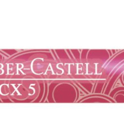 ROLLER 0.5MM SEMI-GEL ROSU CX5 FABER-CASTELL