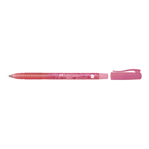 ROLLER 0.5MM SEMI-GEL ROSU CX5 FABER-CASTELL