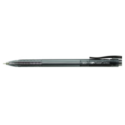 ROLLER 0.7MM SEMI-GEL CU MECANISM NEGRU RX7 FABER-CASTELL