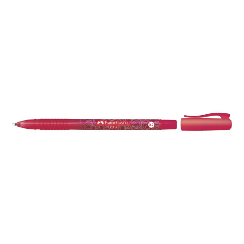 ROLLER 0.7MM SEMI-GEL ROSU CX7 FABER-CASTELL