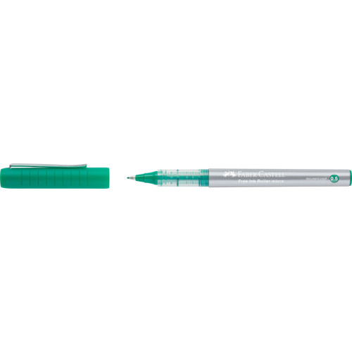 ROLLER FREE INK 0.5MM VERDE FABER-CASTELL