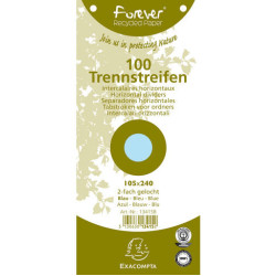 SEPARATOARE CARTON 105*240 MM ALBASTRE EXACOMPTA
