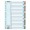 SEPARATOARE INDEX CARTON 1-20 MYLAR ESSELTE