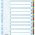 SEPARATOARE INDEX CARTON 1-31 MYLAR ESSELTE
