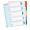 SEPARATOARE INDEX CARTON 1-5 REINSCRIPTIBIL ESSELTE