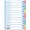 SEPARATOARE INDEX CARTON 12 COLI STANDARD ESSELTE