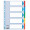 SEPARATOARE INDEX CARTON 5 COLI STANDARD ESSELTE