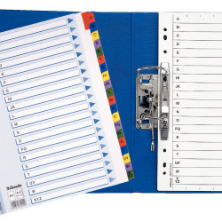 SEPARATOARE INDEX CARTON A-Z MYLAR ESSELTE