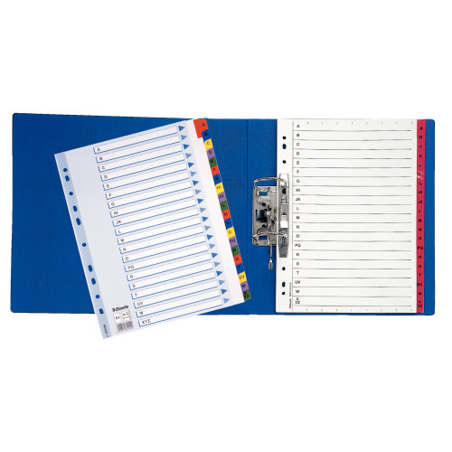 SEPARATOARE INDEX CARTON A-Z MYLAR ESSELTE
