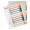SEPARATOARE INDEX PLASTIC 1-12 IMPRIMABIL ESSELTE
