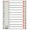 SEPARATOARE INDEX PLASTIC 1-12 MAXI ESSELTE
