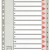 SEPARATOARE INDEX PLASTIC 1-12 MAXI ESSELTE