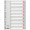 SEPARATOARE INDEX PLASTIC 1-20 ESSELTE