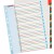 SEPARATOARE INDEX PLASTIC 1-31 REINSCRIPTIBIL ESSELTE