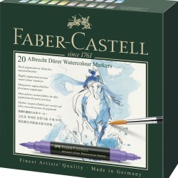 SET 20 MARKERE SOLUBILE A.DURER FABER-CASTELL