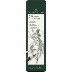 SET 5 BUC CREION GRAFIT AQUARELLE FABER-CASTELL