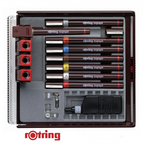 SET 8 STILOURI ISOGRAPH ROTRING