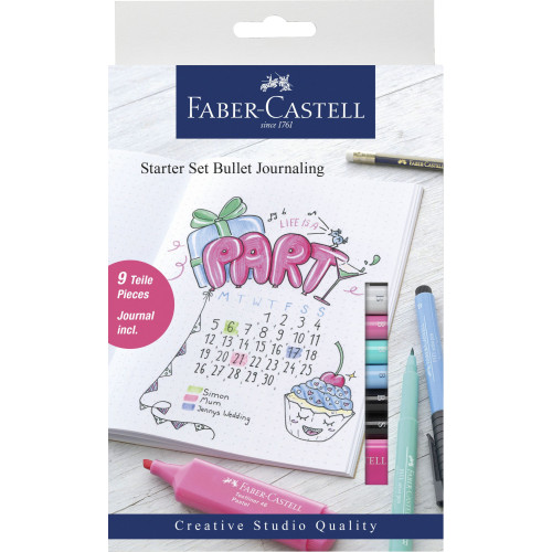 SET BULLET JOURNALING 9 BUC FABER-CASTELL
