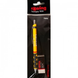 SET CREION MECANIC 0.7MM TIKKY+RADIERA 30 ROTRING