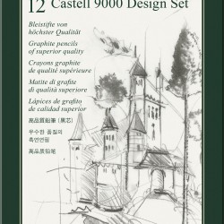 SET DESIGN 12 BUC CREION GRAFIT CASTELL 9000 FABER-CASTELL