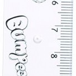 SET GEOMETRIE 4 PIESE TRANSP.  BUMPEES EG00803 DELI